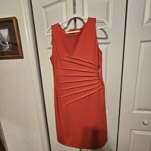 Ivanka Trump Pink Sheath Mini Dress Halter Cocktail